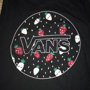 strawberry vans tank top